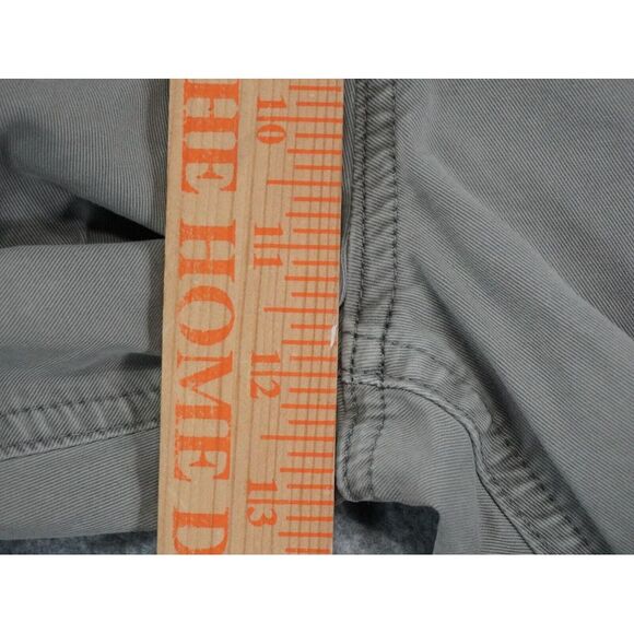 American Eagle Cargo Pants Mens 32x30 Actual 32x26 Gray Slim Lived In Flex - Picture 7 of 16